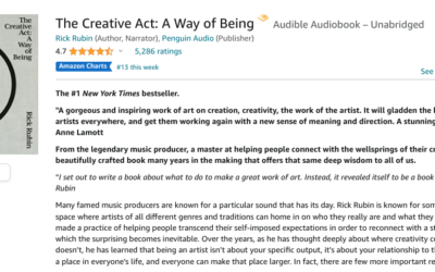 A Review and Walk Through Rick Rubin’s “The Creative Act”